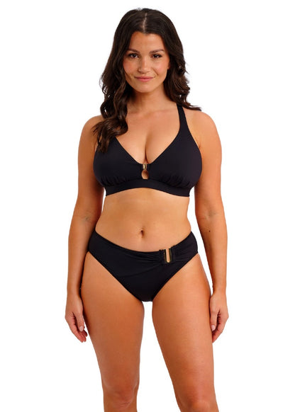 Merissa Non Wired Triangle Bikini Top - Black