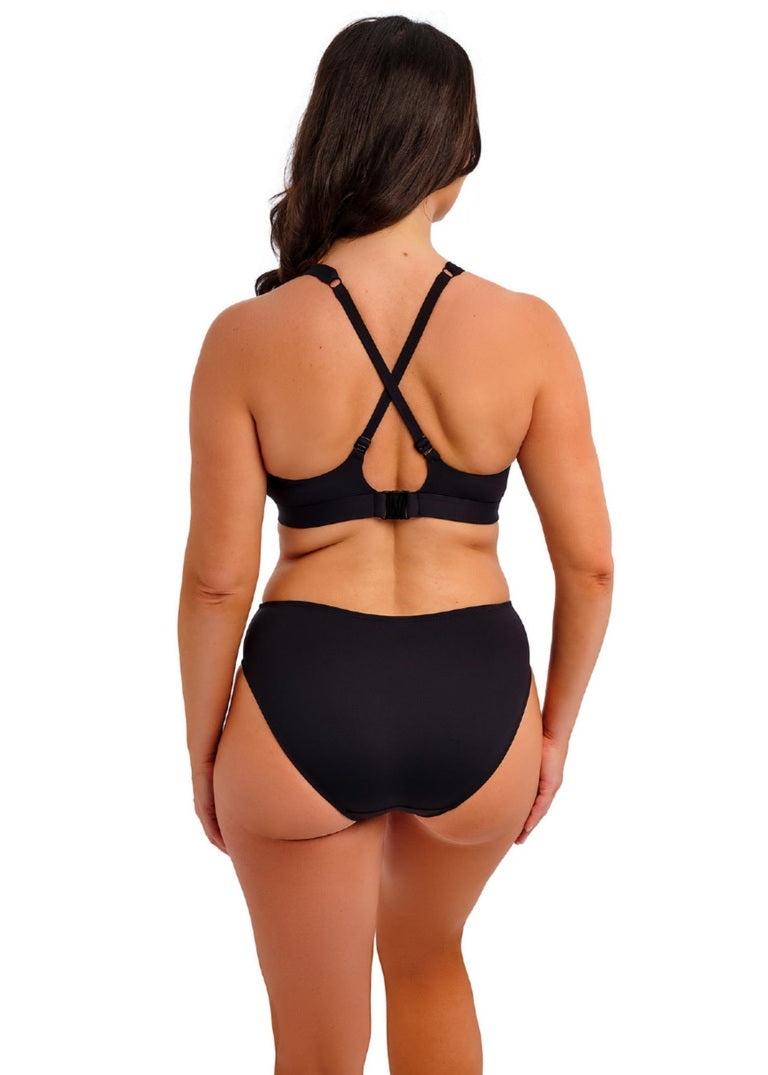 Merissa Non Wired Triangle Bikini Top - Black