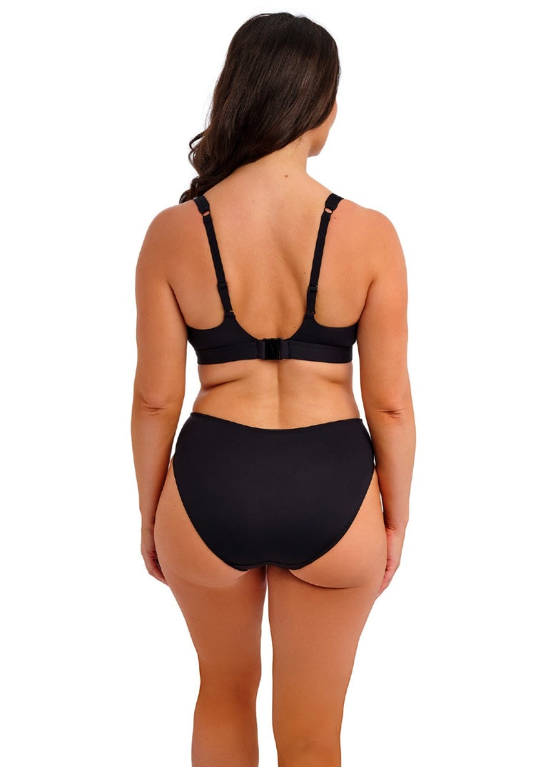 Merissa Non Wired Triangle Bikini Top - Black