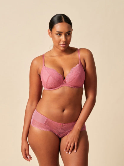 Superboost Lace Short - Mauve Pink