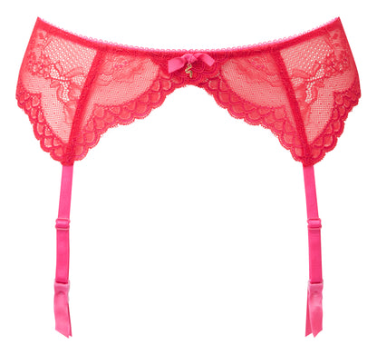 Superboost Lace Garter - Rose Red