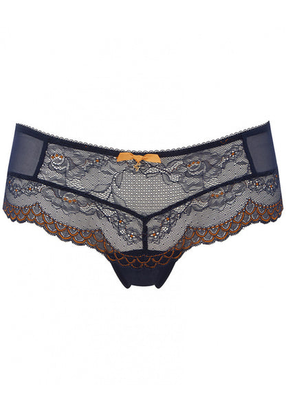 Superboost Lace Brief - Midnight Blue