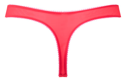 Superboost Lace Thong - Rose Red