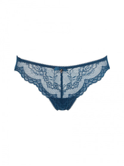Superboost Lace Thong - Deep Teal Blue