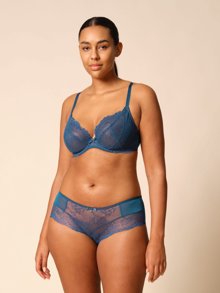 Superboost Lace Short - Deep Teal Blue