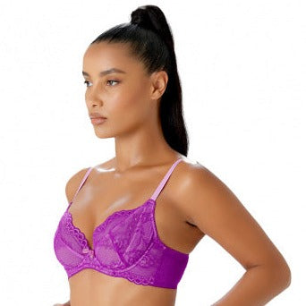Superboost Lace Non-Padded Plunge Bra - Orchid