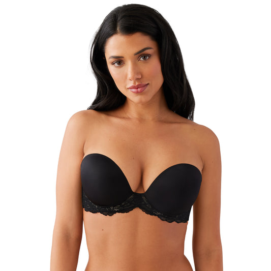 Self-Assured Push Up Strapless - Black