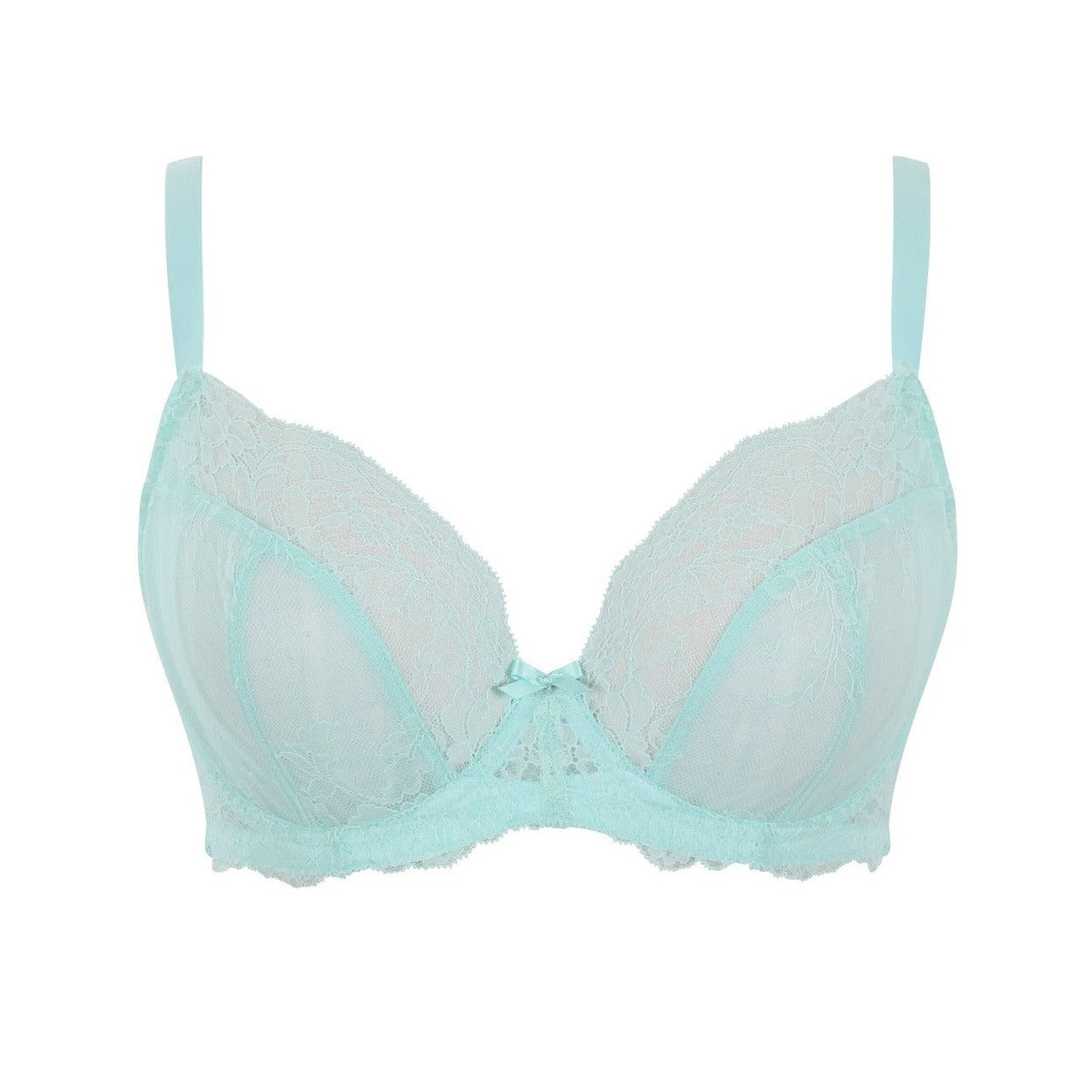 Ana Plunge Bra - Mint Green