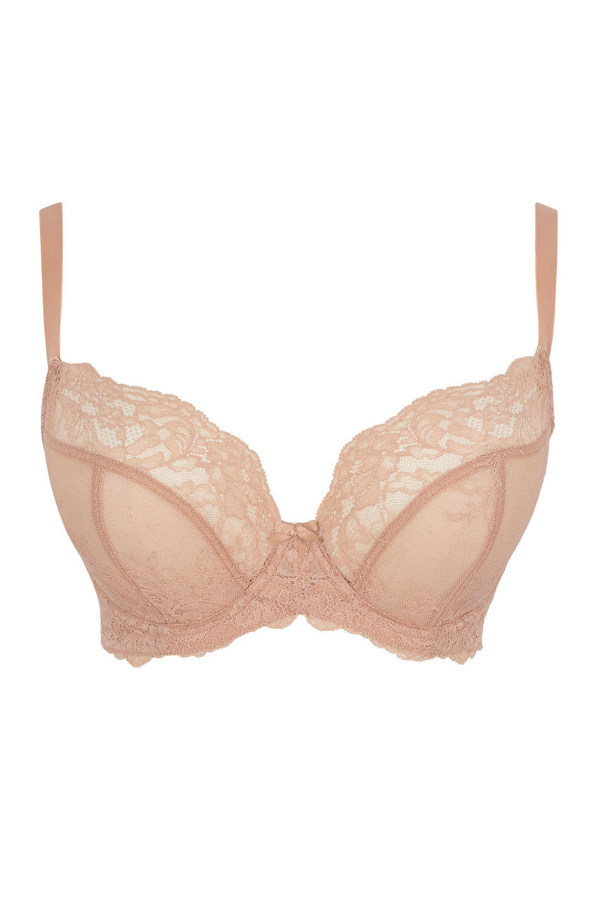 Ana Plunge Bra - Honey Nude