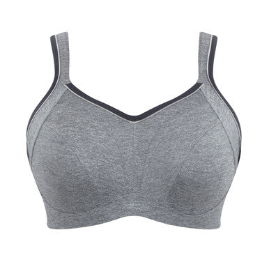 Sculptress Non-Padded Sports Bra - Grey