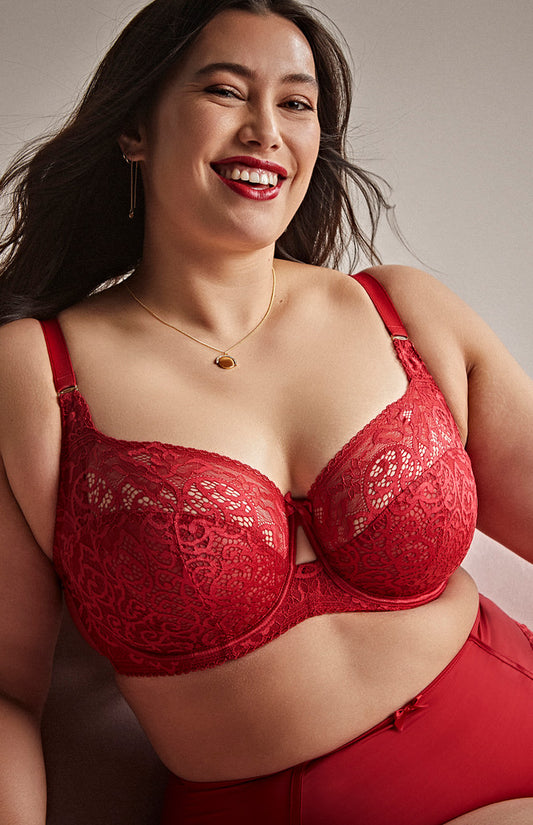 Estel Full Cup Bra - Raspberry