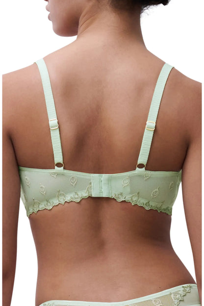Champs Elysees Demi Bra - Green Powder
