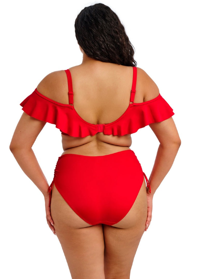 Plain Sailing Adjustable Bikini Brief - Lava