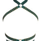 Ako Harness - Emerald with Gold