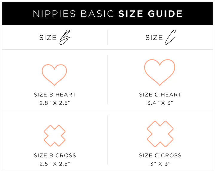 Heart Nipple Covers - Creme