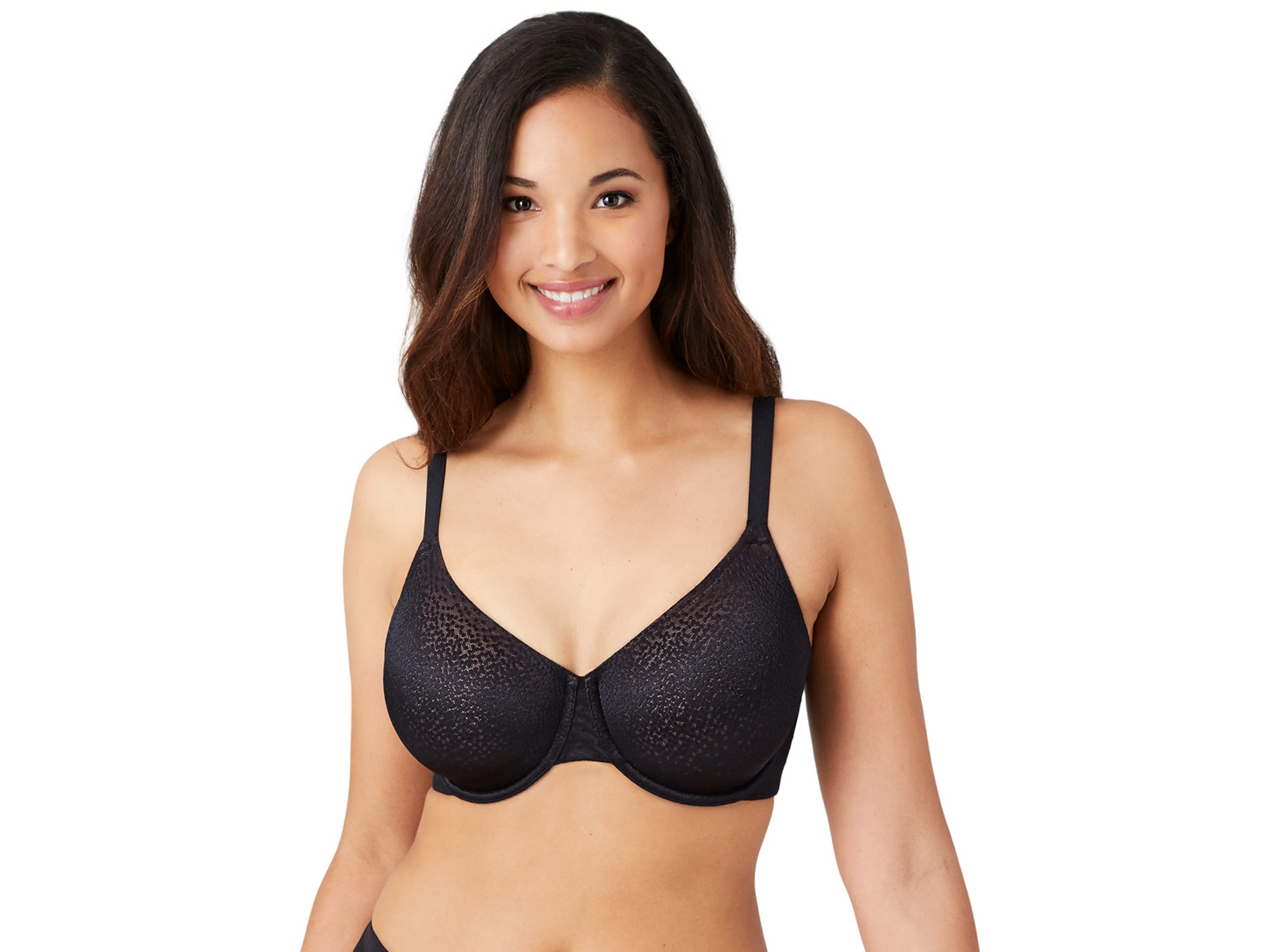 Back Appeal Underwire Bra - Black