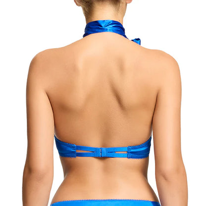 Beau Teese Quarter-Cup Bra - Electric Blue