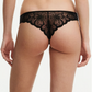 Fleurs Tanga - Black