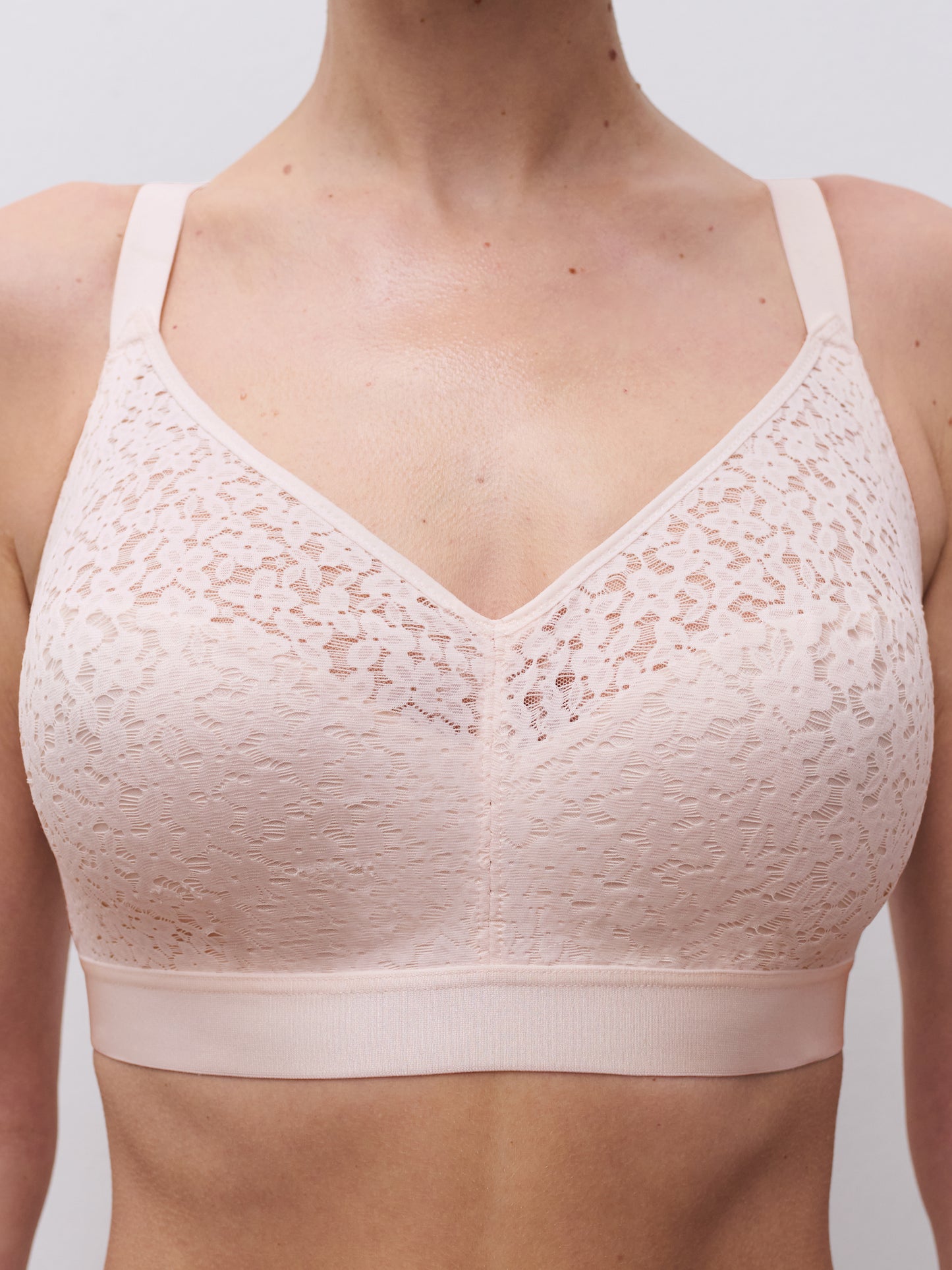 Norah Comfort Supportive Wirefree Bra - Blushing Pink