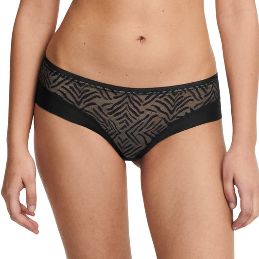 Graphic Allure Lace Hipster - Black