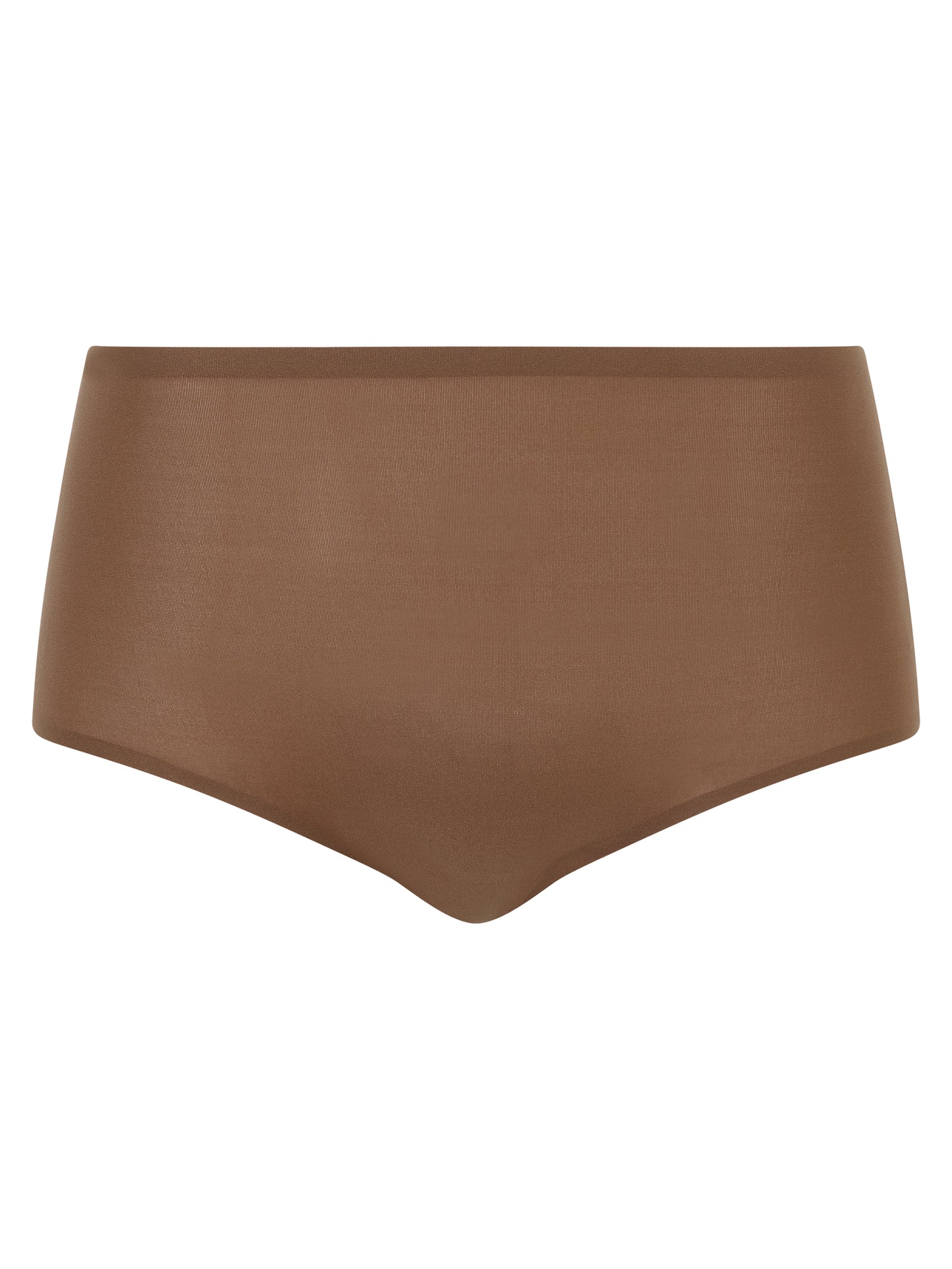 Soft Stretch High Waist Brief - Cocoa Brown