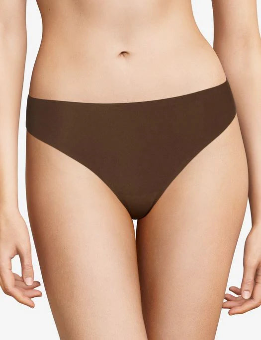 Soft Stretch Thong - Walnut