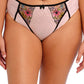 Plus size high leg brief