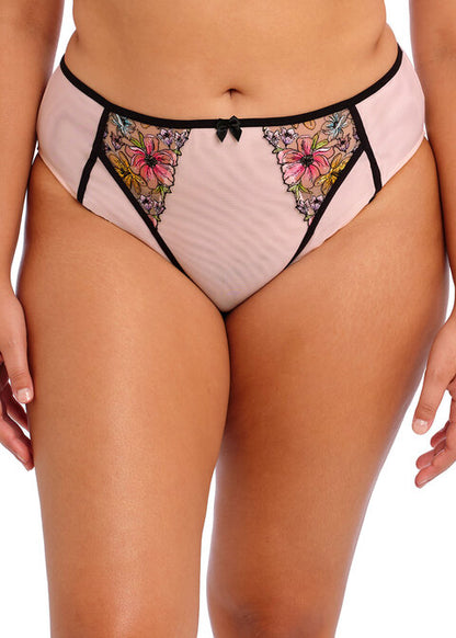 Plus size high leg brief