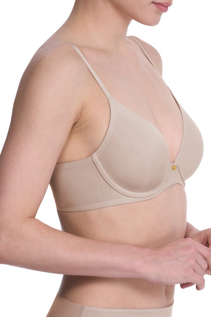Cloud Comfort Back Smoothing T-Shirt Bra - Light Mocha