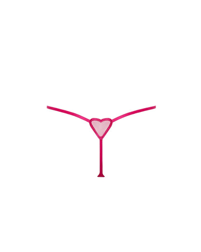 Valentines Day Thong Hot Pink