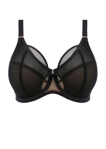 Kintai Plunge Bra - Black