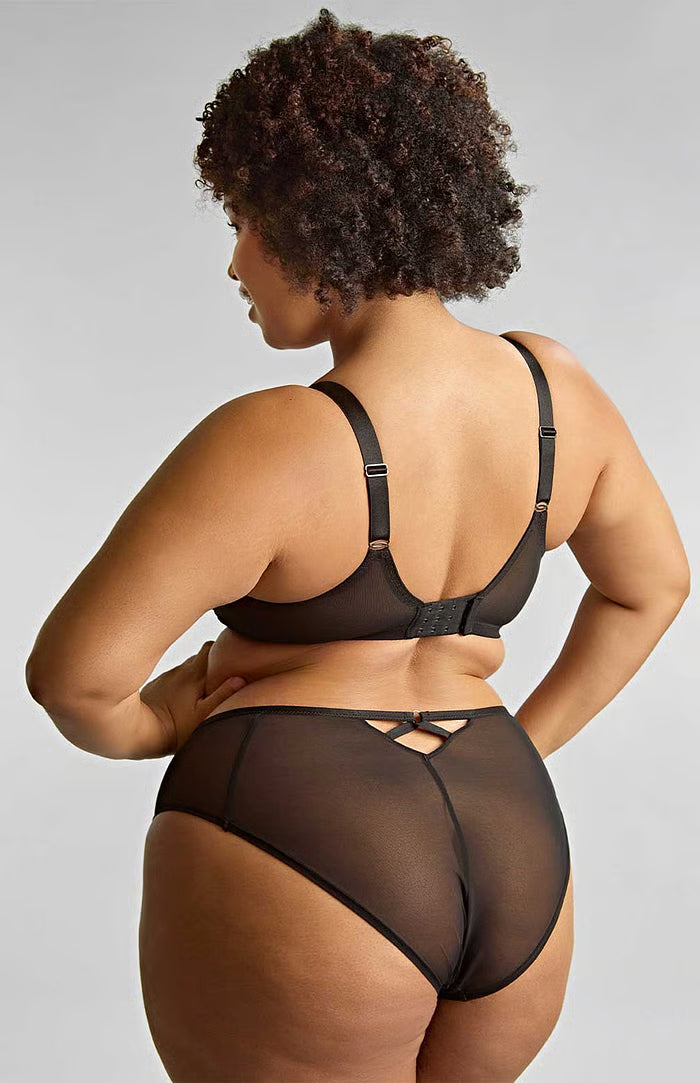 Ella Plunge Bra - Black