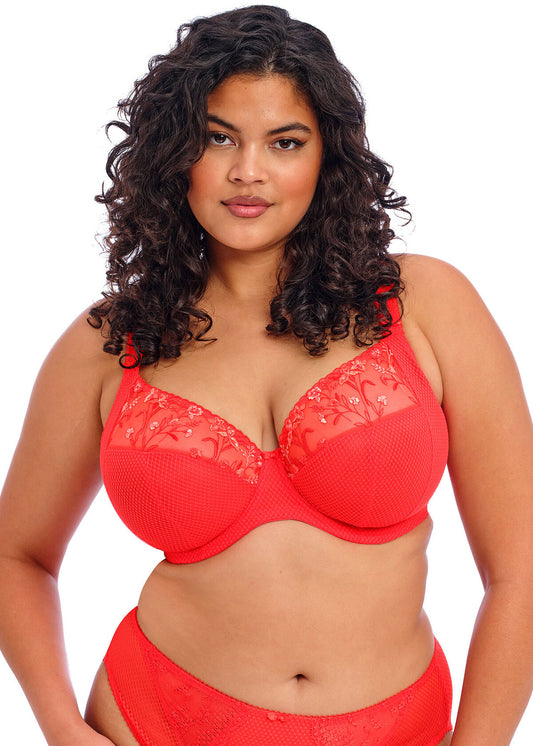 Charley - Plunge Bra - Salsa Red