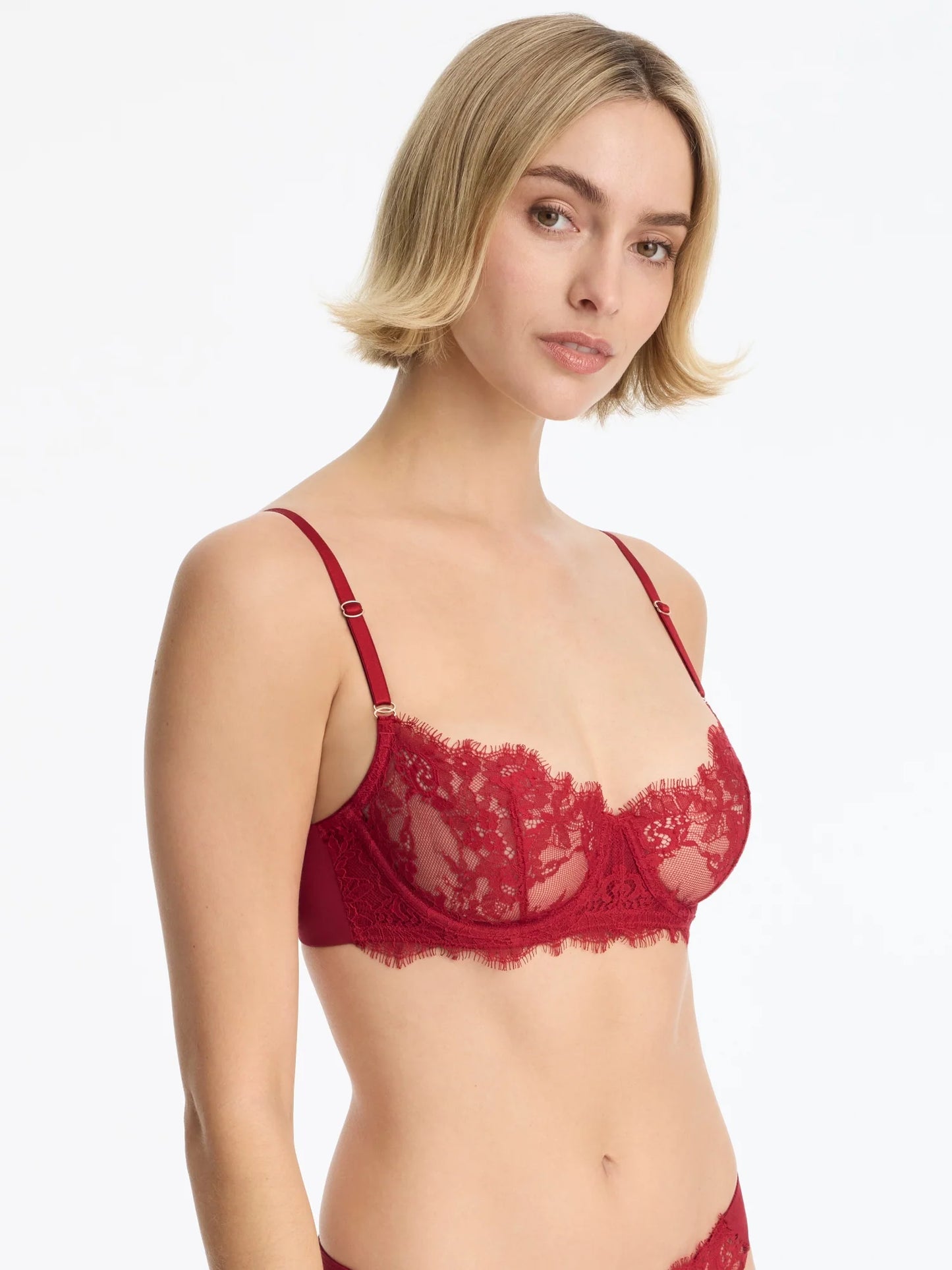 Entice Balconette - Scarlet Red