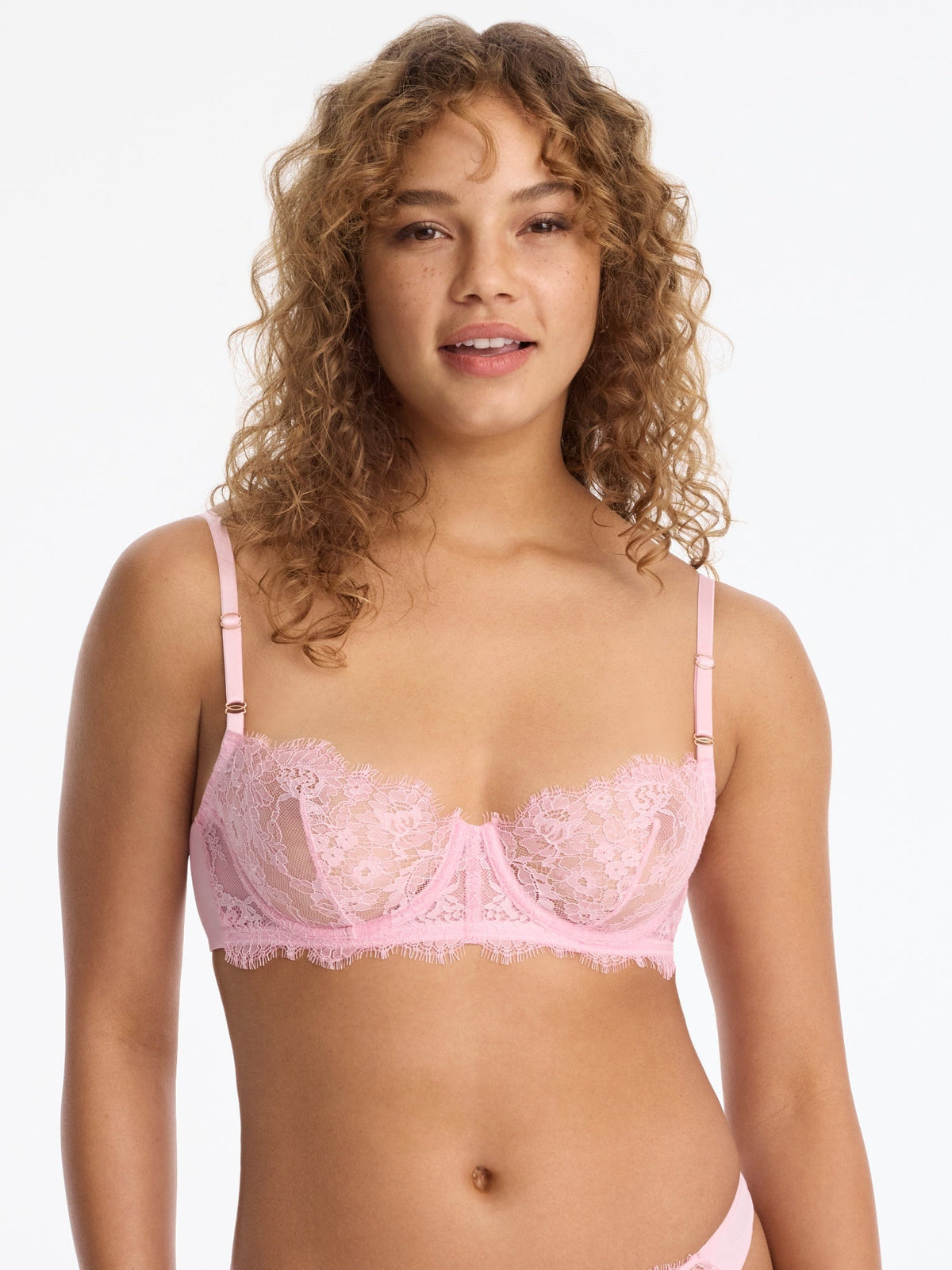 Entice Balconette - Strawberry Cream Pink
