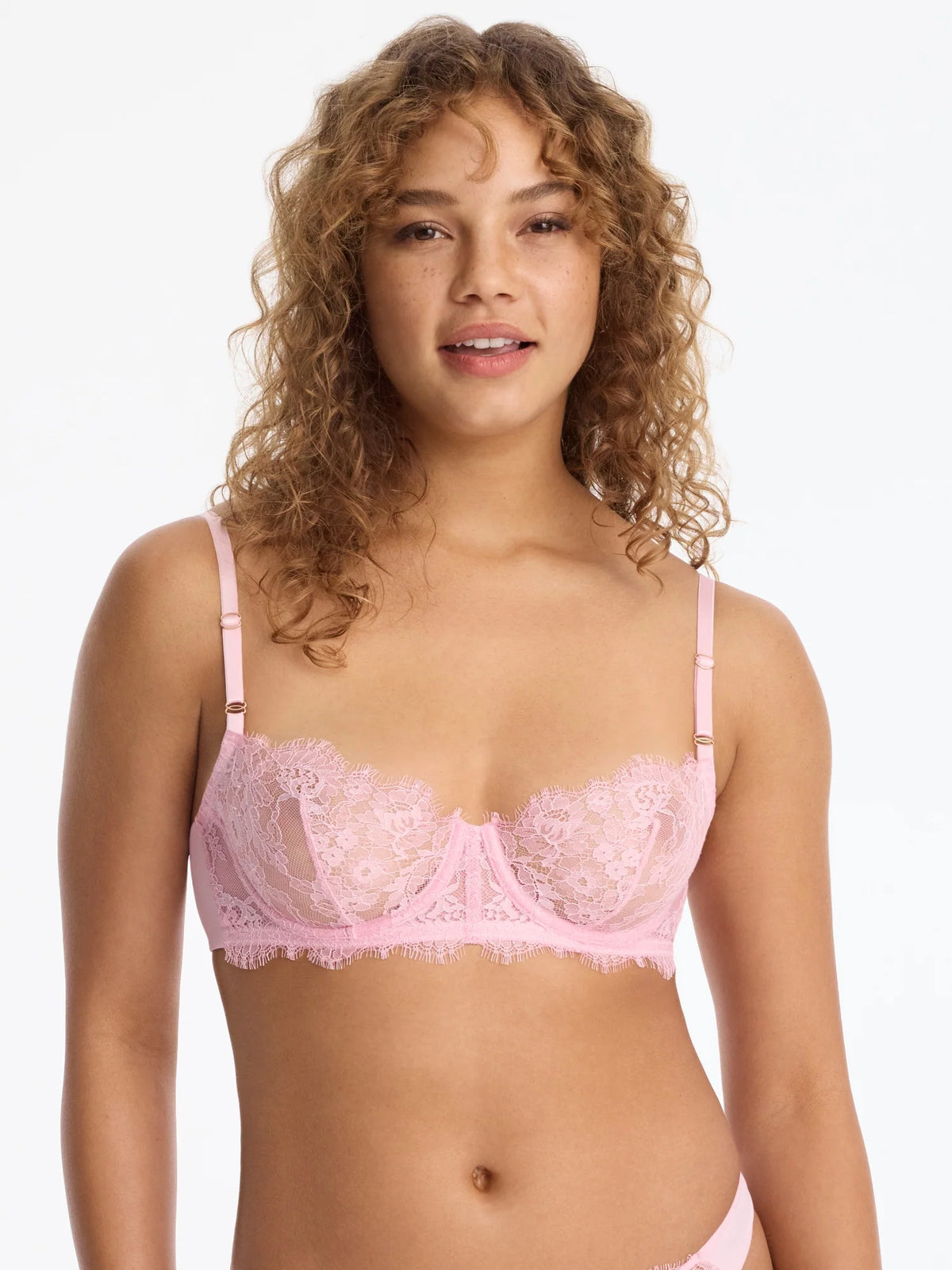 Entice Balconette - Strawberry Cream Pink