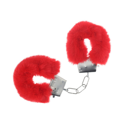 Red Furry Handcuffs