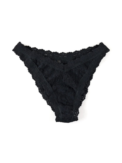 Signature Lace Tanga - Black