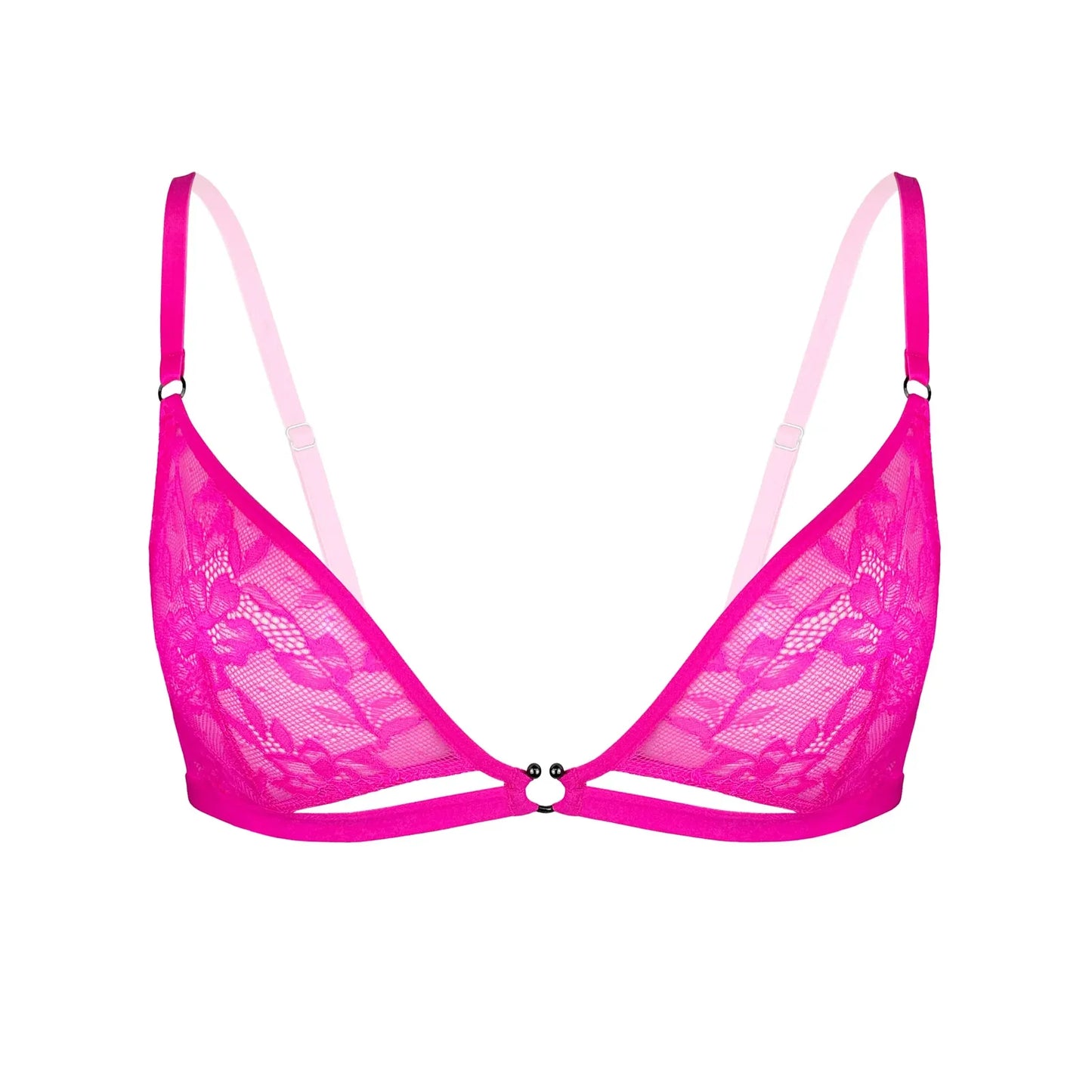 Hologram Bralette Electric - Magenta