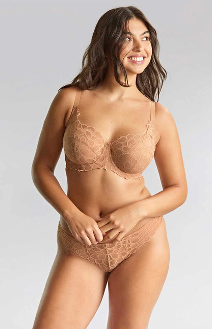 Allure Full Cup Bra - Honey
