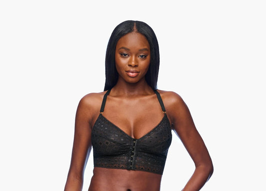 Basilica Curvy Bralette - Black