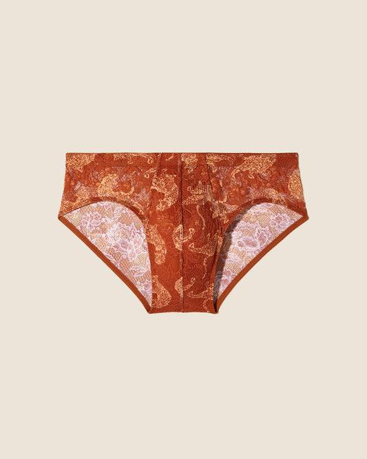 Never Say Never Comfort Micro Brief - Sahara Tiger