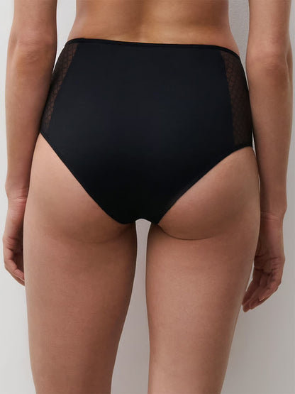 Norah Chic High Waist Full Brief - Black