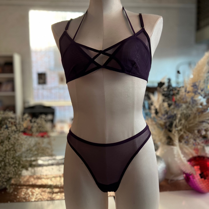 Whisper Basic Thong - Purple