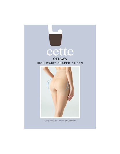 Ottawa - High Waist Shaping tights 20 DEN - Skin