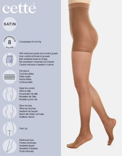 Ottawa - High Waist Shaping tights 20 DEN - Skin