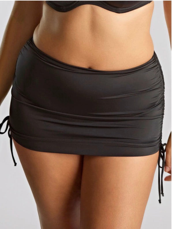 Signature Skirted Brief - Black