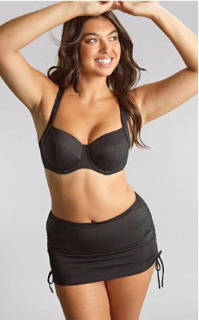 Signature Skirted Brief - Black
