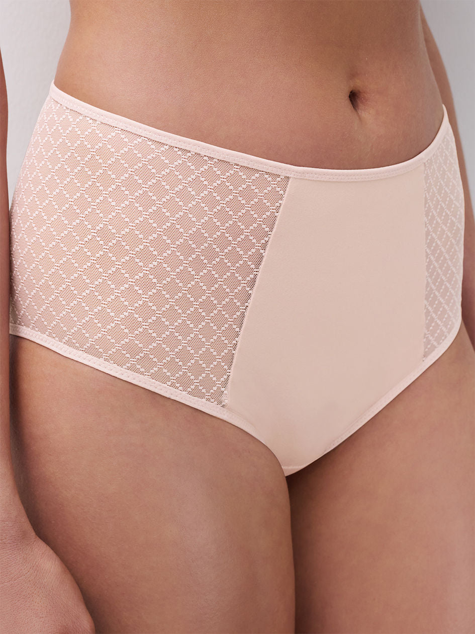 Norah Chic High Waist Full Brief - Org. Rose