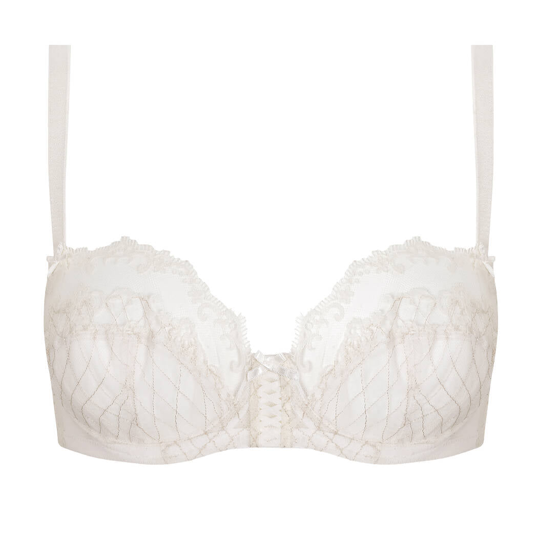 Lacage Non-Padded Balconette - Ivory